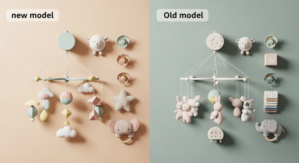 プーさんメリー新作と旧型の違いを徹底比較